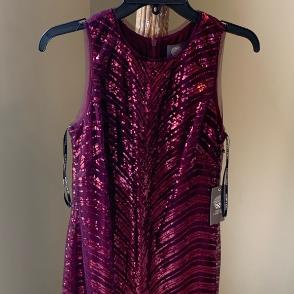 Dresses & Skirts - Sequin purple dress. Size 4